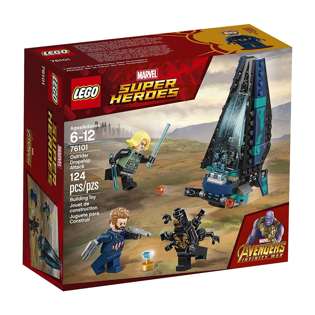 LEGO® Marvel Super Heroes Outrider Dropship Attack Building Set 76101