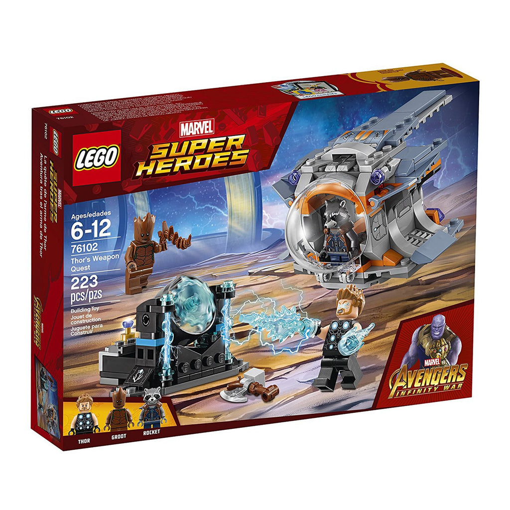 LEGO® Marvel Super Heroes Thor's Weapon Quest Building Set 76102