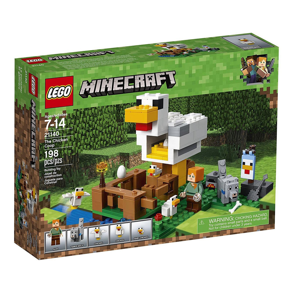 LEGO® Minecraft The Chicken Coop Building Set 21140 - Radar Toys