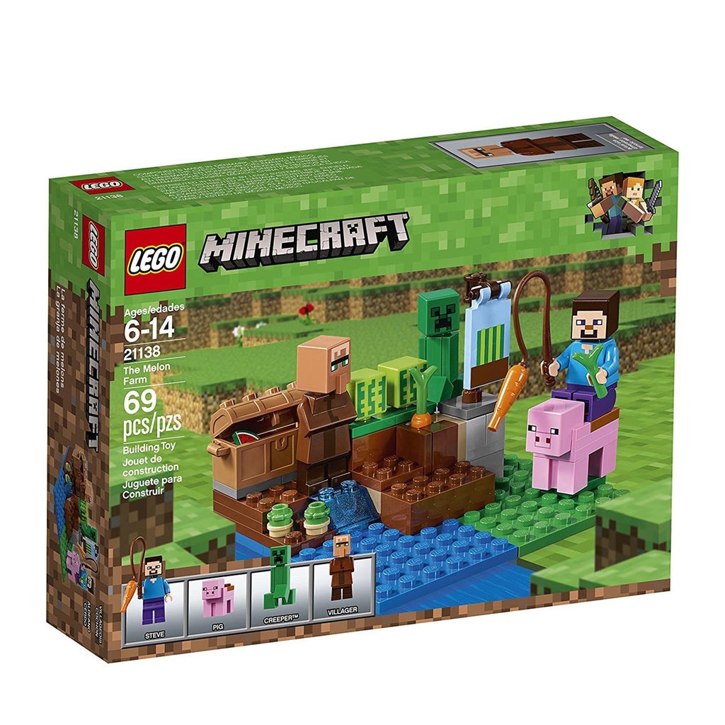 LEGO® Minecraft The Melon Farm Building Set 21138 - Radar Toys
