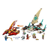 LEGO® Ninjago Catamaran Sea Battle Building Set 71748 - Radar Toys