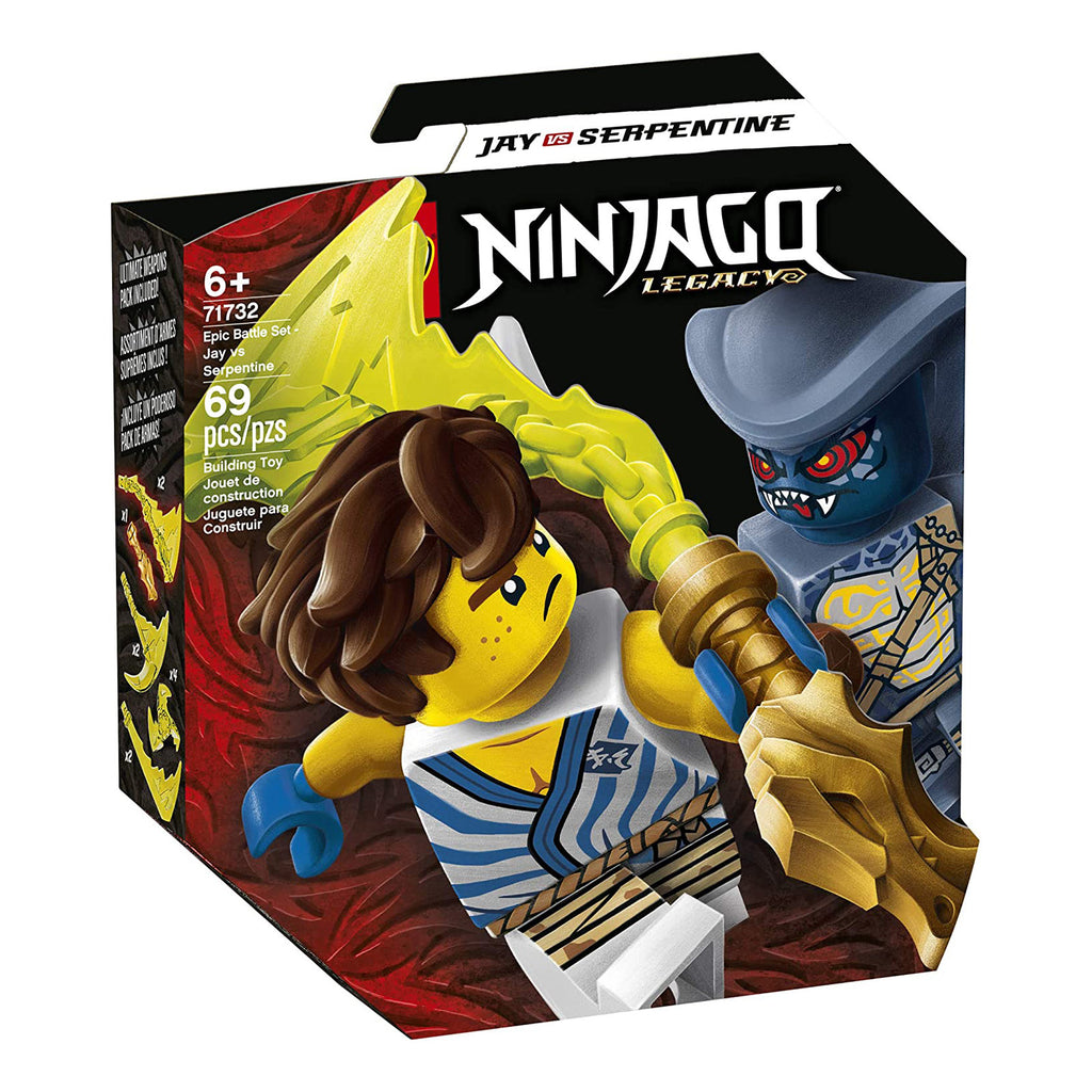 LEGO® Ninjago Epic Battle Set Jay Vs Serpentine Building Set 71732 - Radar Toys