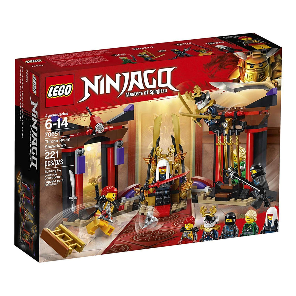 LEGO® Ninjago Throne Room Showdown Building Set 70651 - Radar Toys