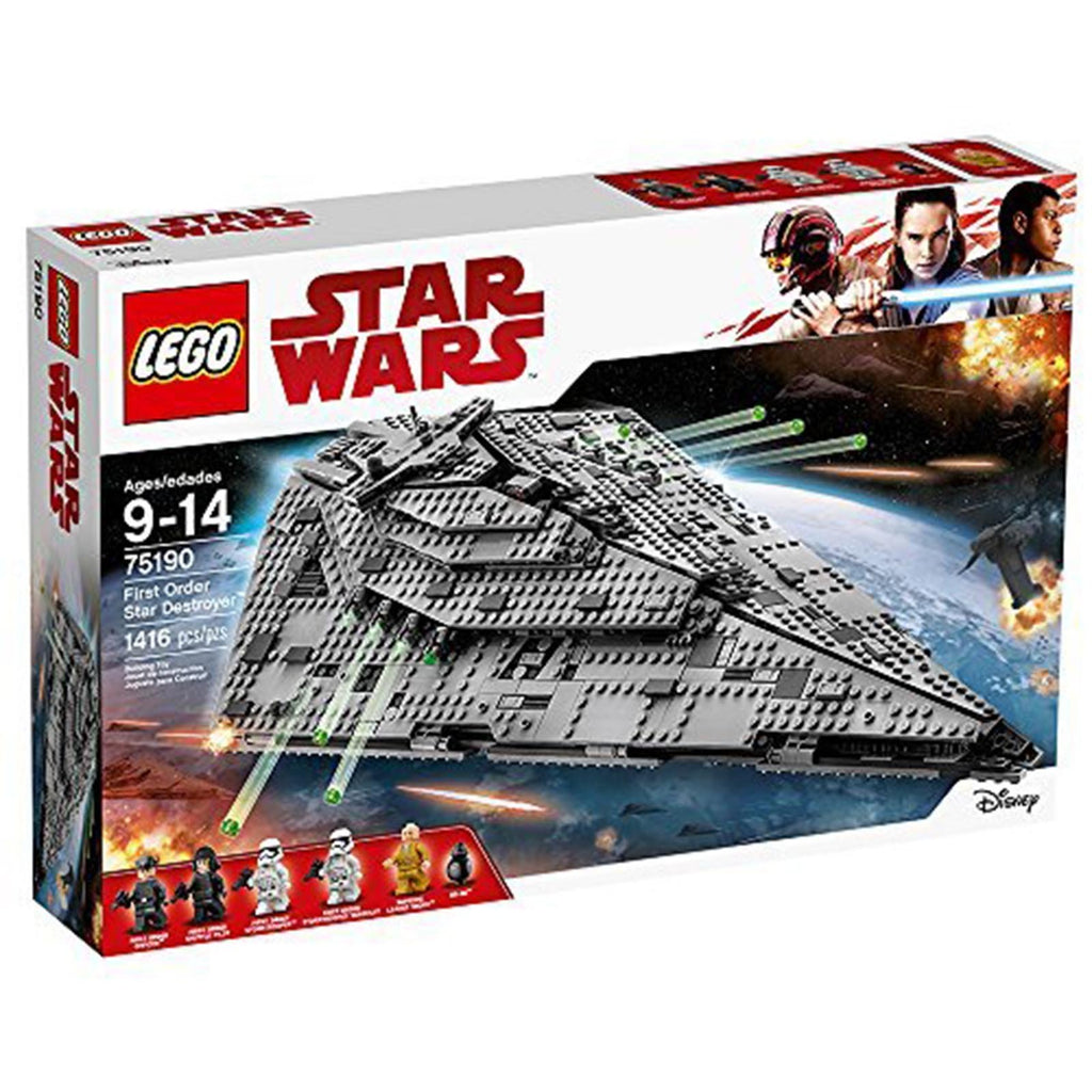 LEGO® Star Wars First Order Star Destroyer Building Set 75190 - Radar Toys
