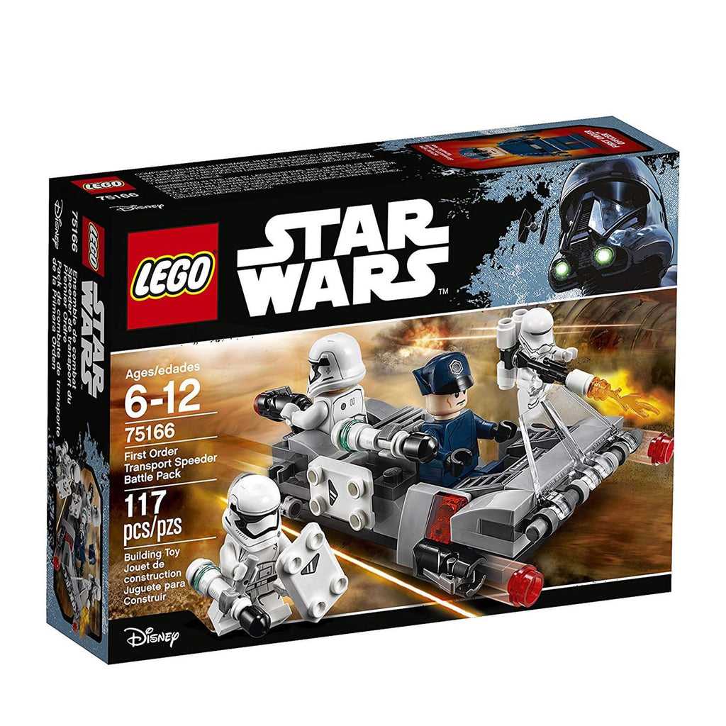 LEGO® Star Wars First Order Transport Speeder Battle Pack Building Set 75166 - Radar Toys