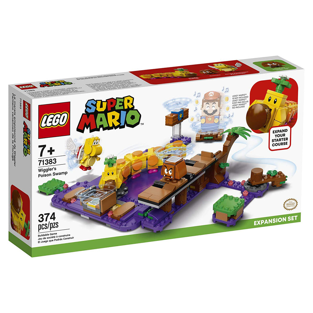 LEGO® Super Mario Wiggler's Poison Swamp Building Set 71383 - Radar Toys