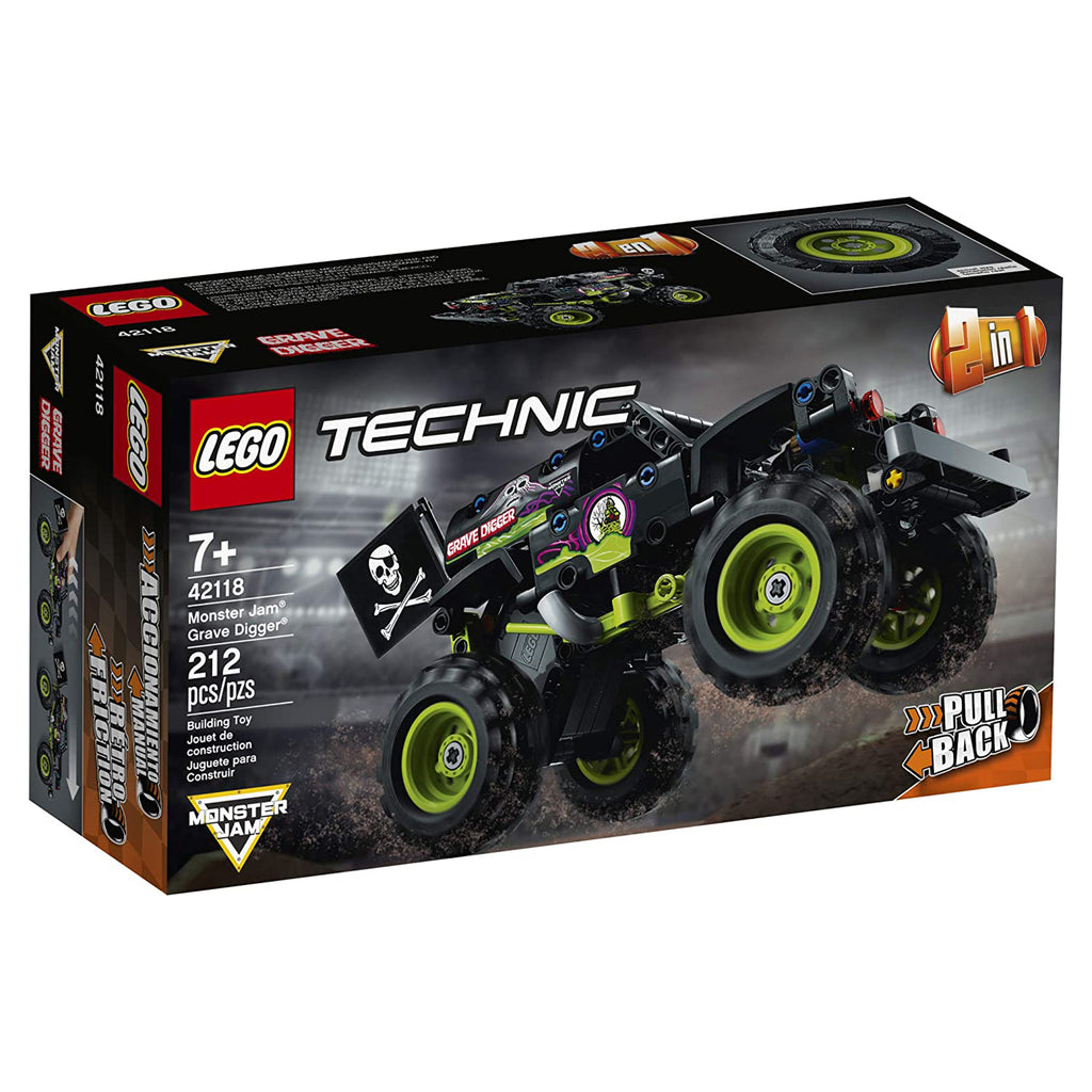 LEGO® Technic Monster Jam Grave Digger Building Set 42118 - Radar Toys