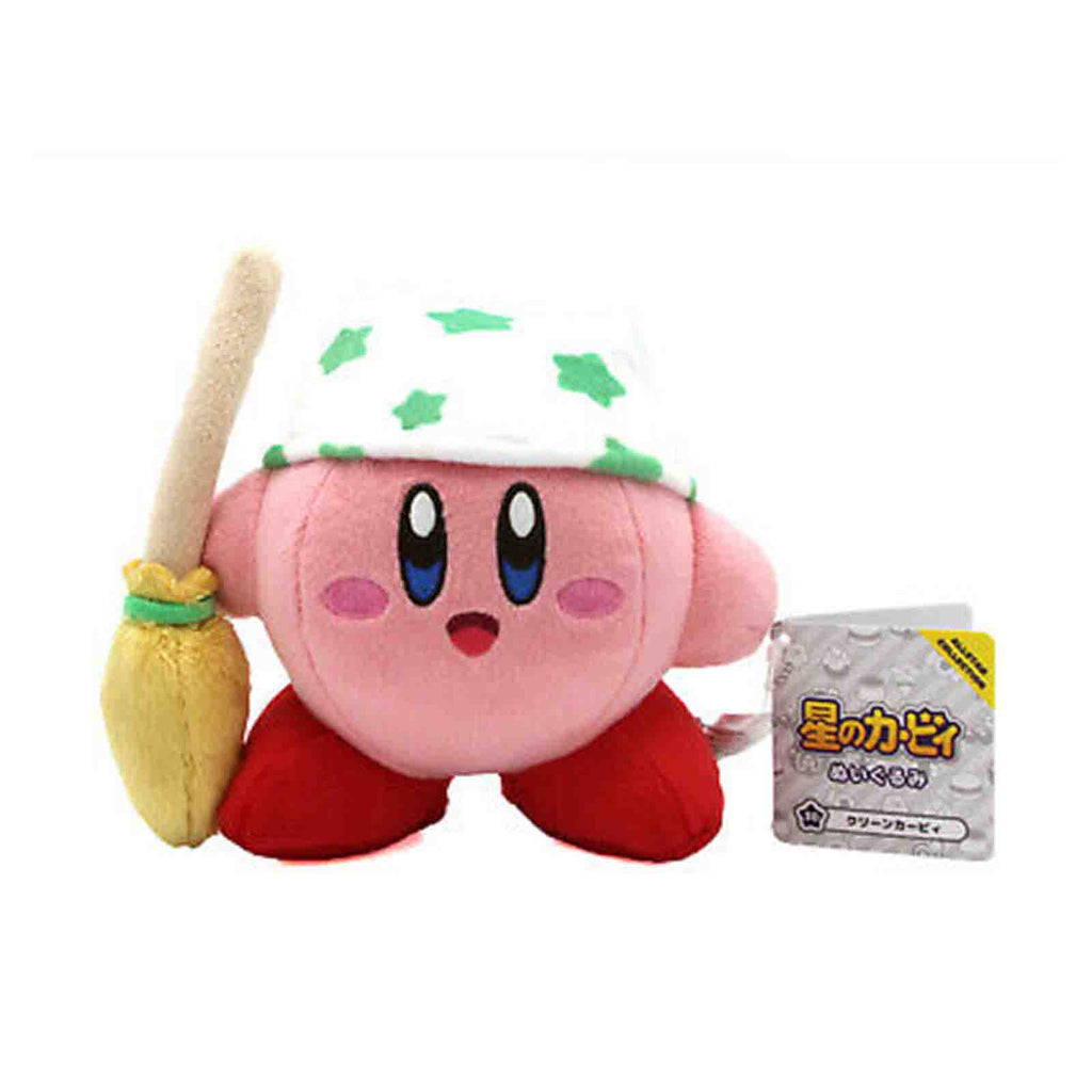 Little Buddy All Star Kirby Cleaning 5 Inch Plush Figure