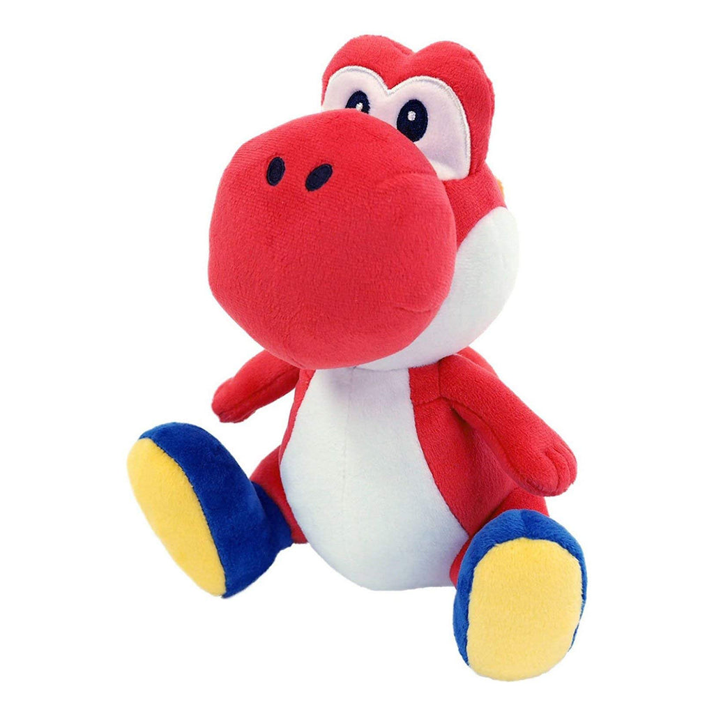Little Buddy Super Mario Red Yoshi 8 Inch Plush Figure - Radar Toys