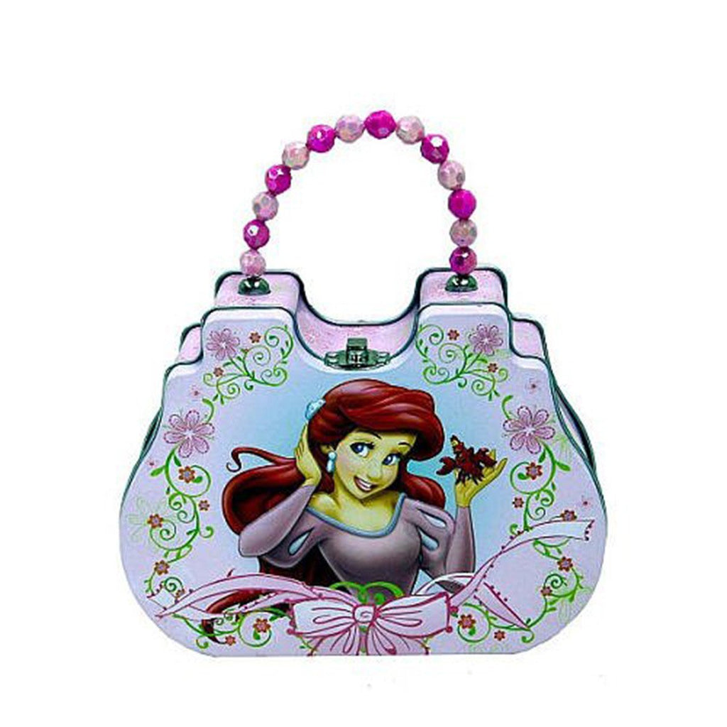Little Mermaid Metal Tin Purse Ariel and Sebastian