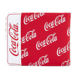 Loungefly Coca Cola Logo All Over Print Bifold Wallet - Radar Toys