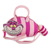 Loungefly Disney Alice In Wonderland Cheshire Cat Applique Crossbody Bag Purse - Radar Toys