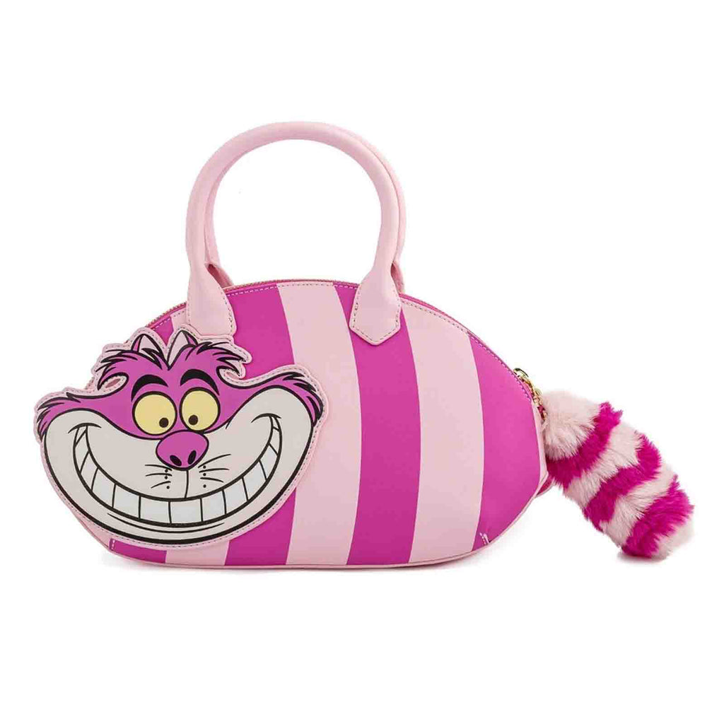 Loungefly Disney Alice In Wonderland Cheshire Cat Applique Crossbody Bag Purse