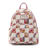 Loungefly Disney Checkered Characters Rose Mini Backpack - Radar Toys