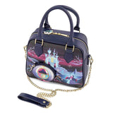Loungefly Disney Cinderella Castle Series Chain Strap Crossbody Bag Purse - Radar Toys