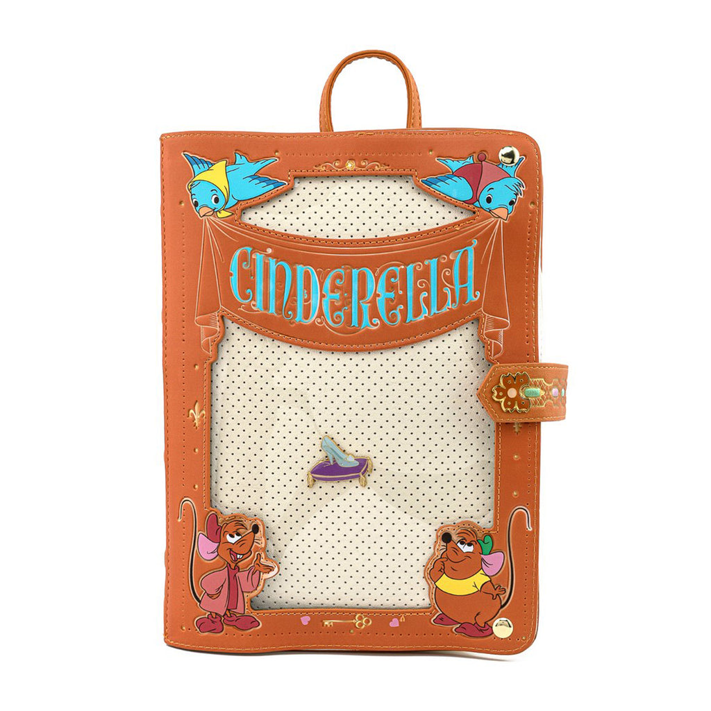 Loungefly Disney Cinderella Pin Trader Mini Backpack