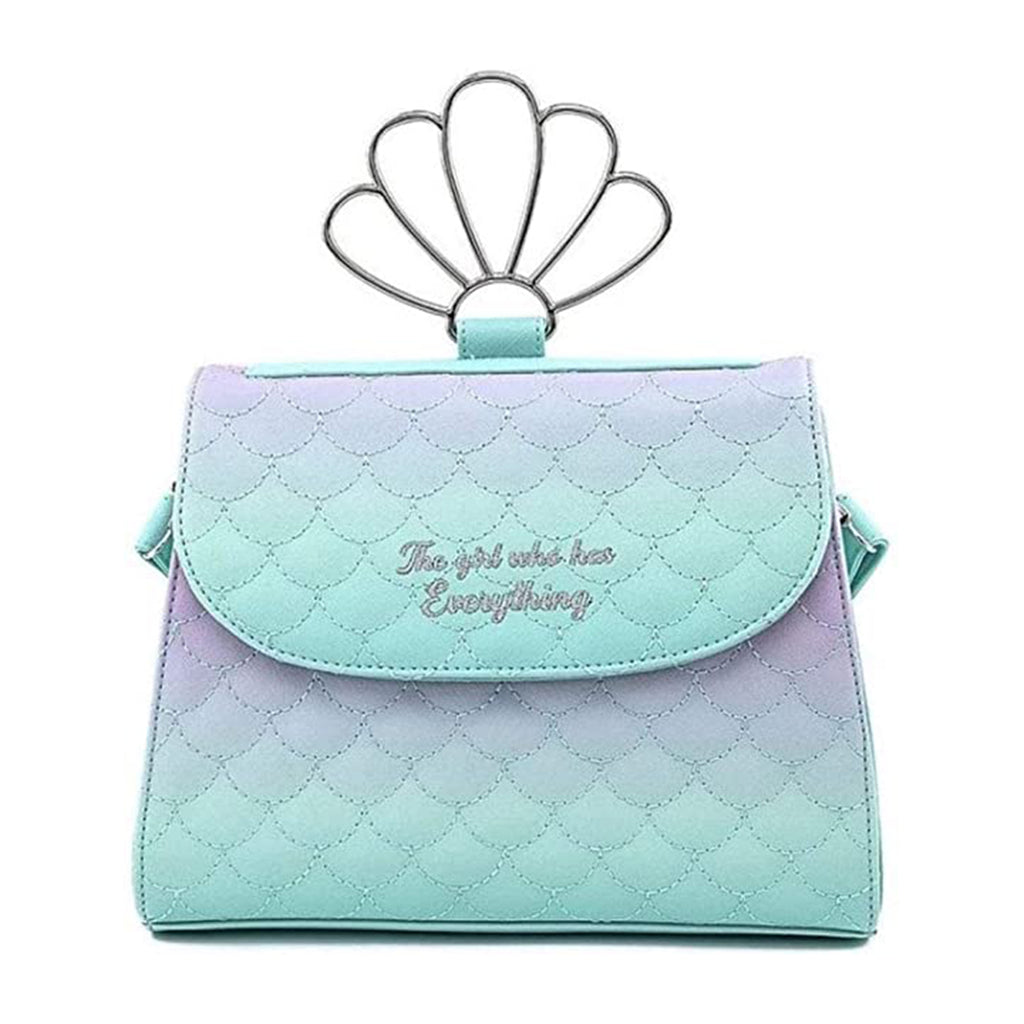 Loungefly Disney Little Mermaid Ombre Scales Crossbody Bag Purse