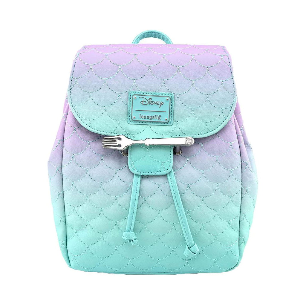 Loungefly Disney Little Mermaid Ombre Scales Mini Backpack