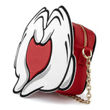 Loungefly Disney Mickey Heart Hands Crossbody Bag Purse - Radar Toys