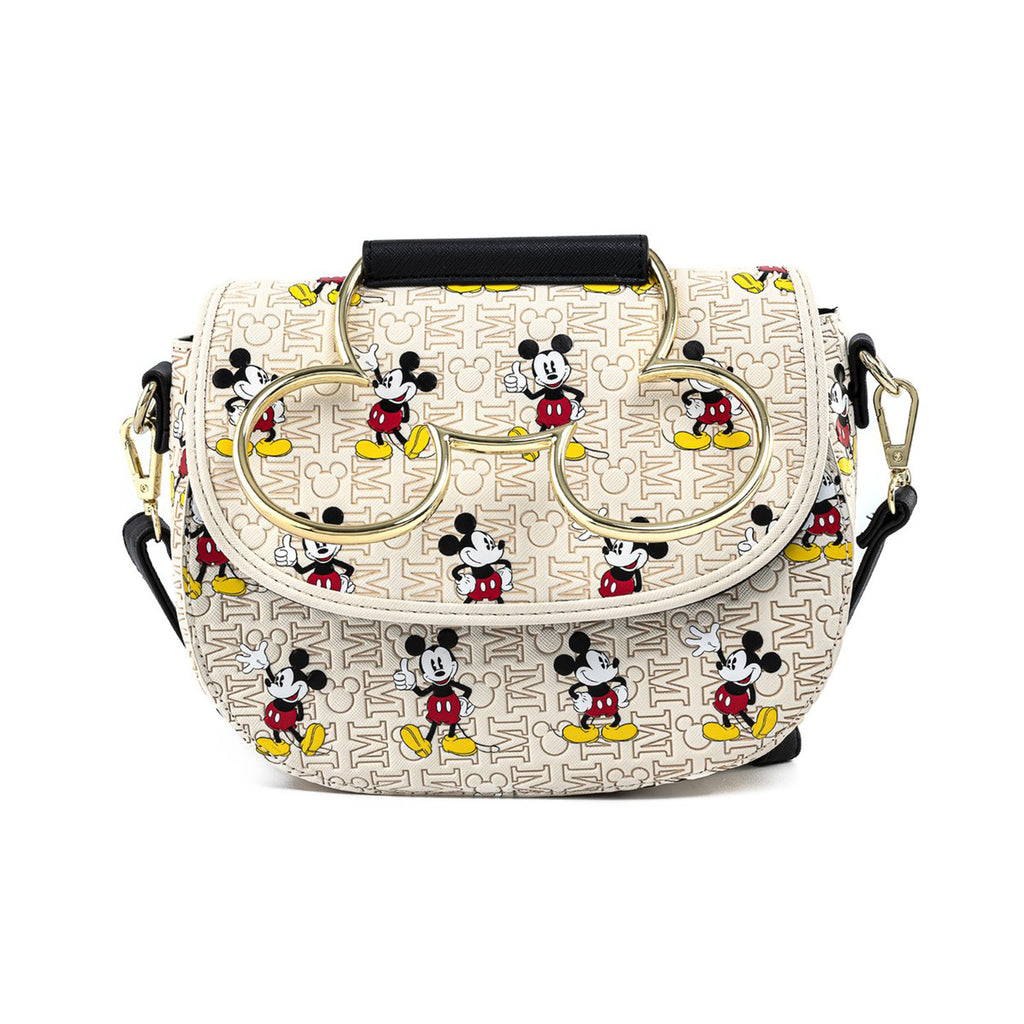 Loungefly Disney Mickey Mouse Hardware Crossbody Bag Purse