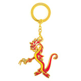 Loungefly Disney Mulan Mushu 2.5 Inch Enamel Keychain - Radar Toys