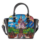 Loungefly Disney Princess Castle Series Belle Crossbody Bag Purse - Radar Toys