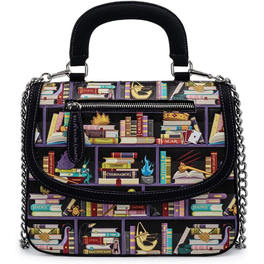Loungefly Disney Villains Books Crossbody Bag Purse