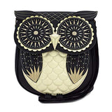 Loungefly Black Gold Owl Crossbody Bag Purse - Radar Toys