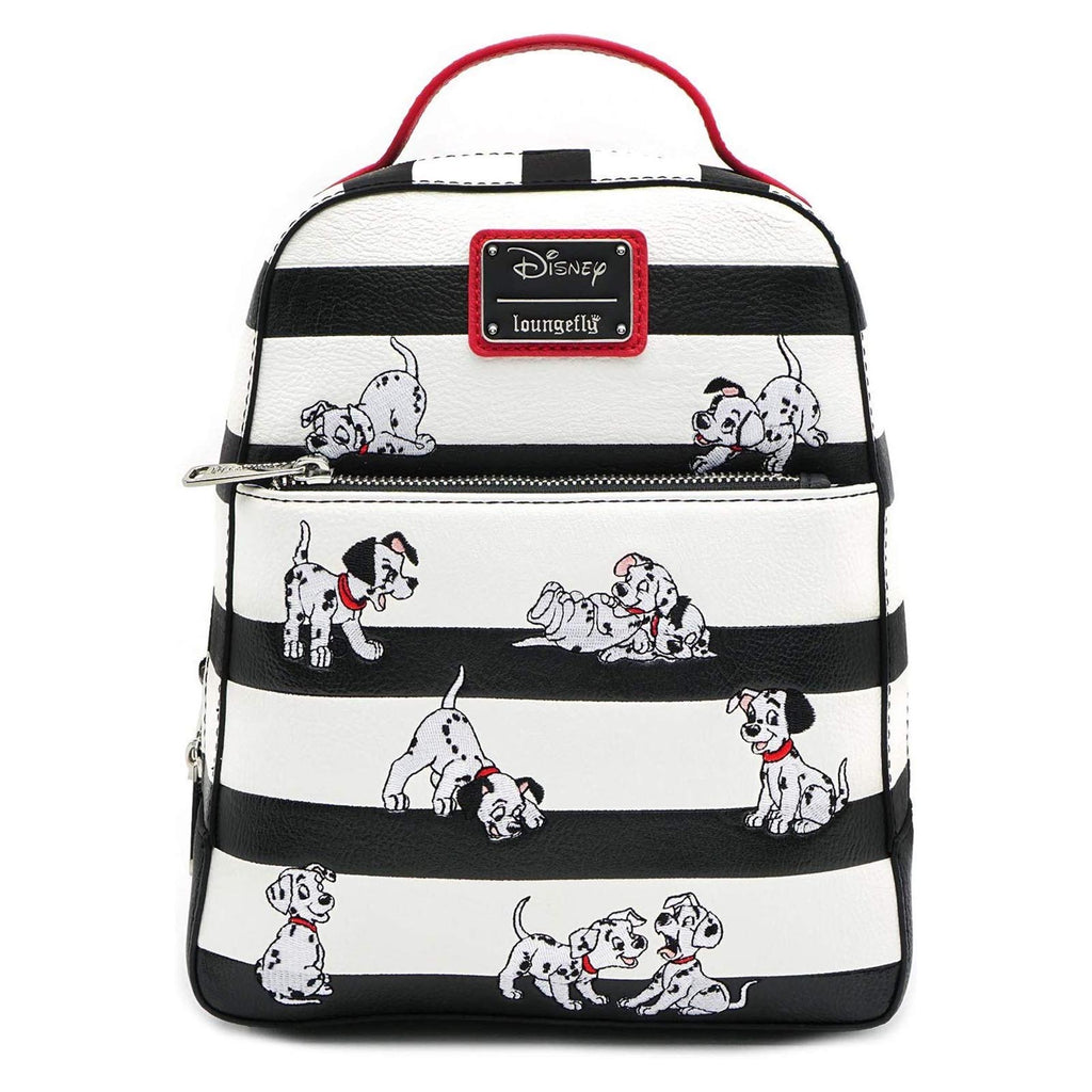Loungefly Disney 101 Dalmatians Striped Mini Backpack