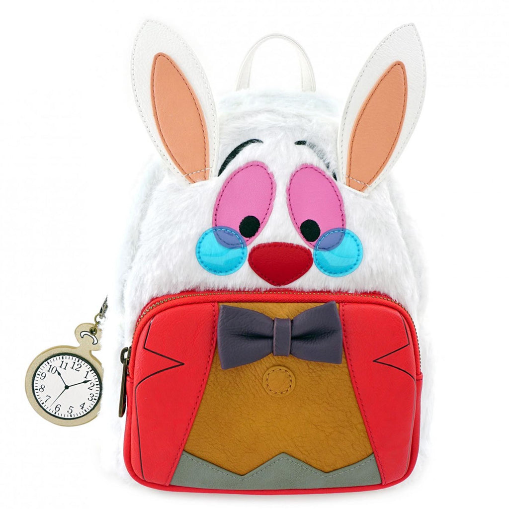Loungefly Disney Alice In Wonderland White Rabbit Mini Backpack
