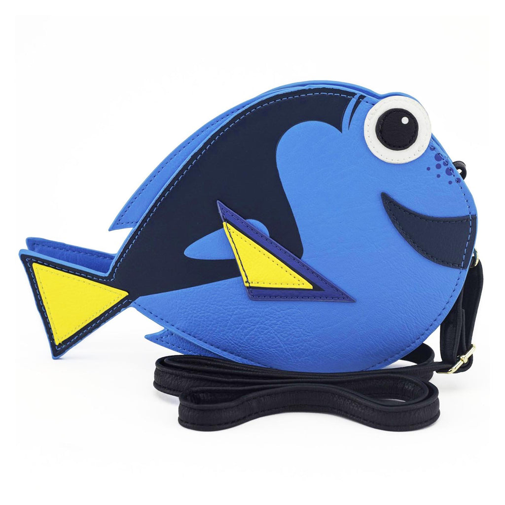 Loungefly Disney Finding Dory Body Shape Crossbody Bag Purse