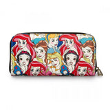 Loungefly Disney Princesses Classic Print Pebble Wallet - Radar Toys