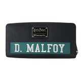 Loungefly Harry Potter D. Malfoy Slytherin Green Zip Around Wallet - Radar Toys