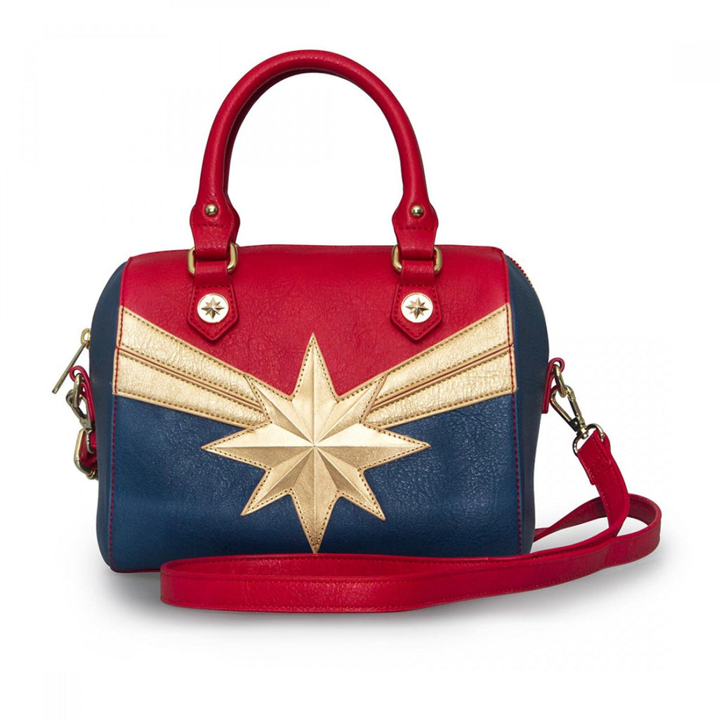 Loungefly Marvel Captain Marvel Crossbody Bag Purse