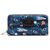 Loungefly Star Wars Kawaii Zip Around Wallet - Radar Toys