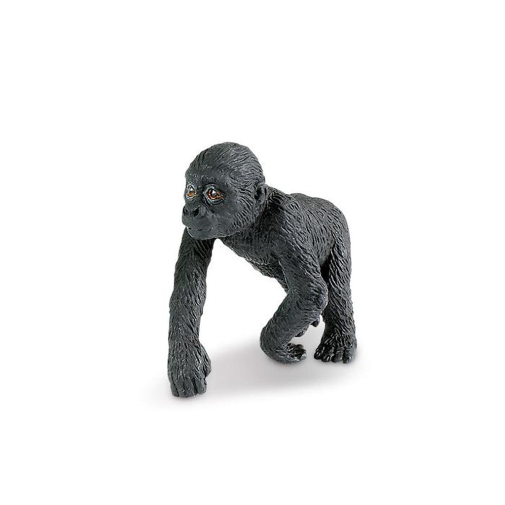 Lowland Gorilla Baby Wild Safari Animal Figure Safari Ltd