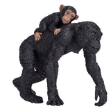 MOJO Chimpanzee With Baby Animal Figure 387264 - Radar Toys