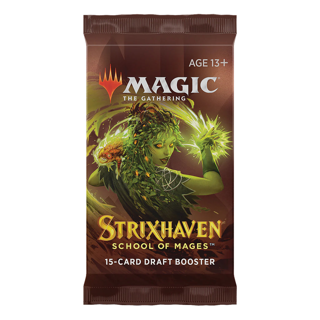 Magic The Gathering Strixhaven Draft Booster Pack - Radar Toys
