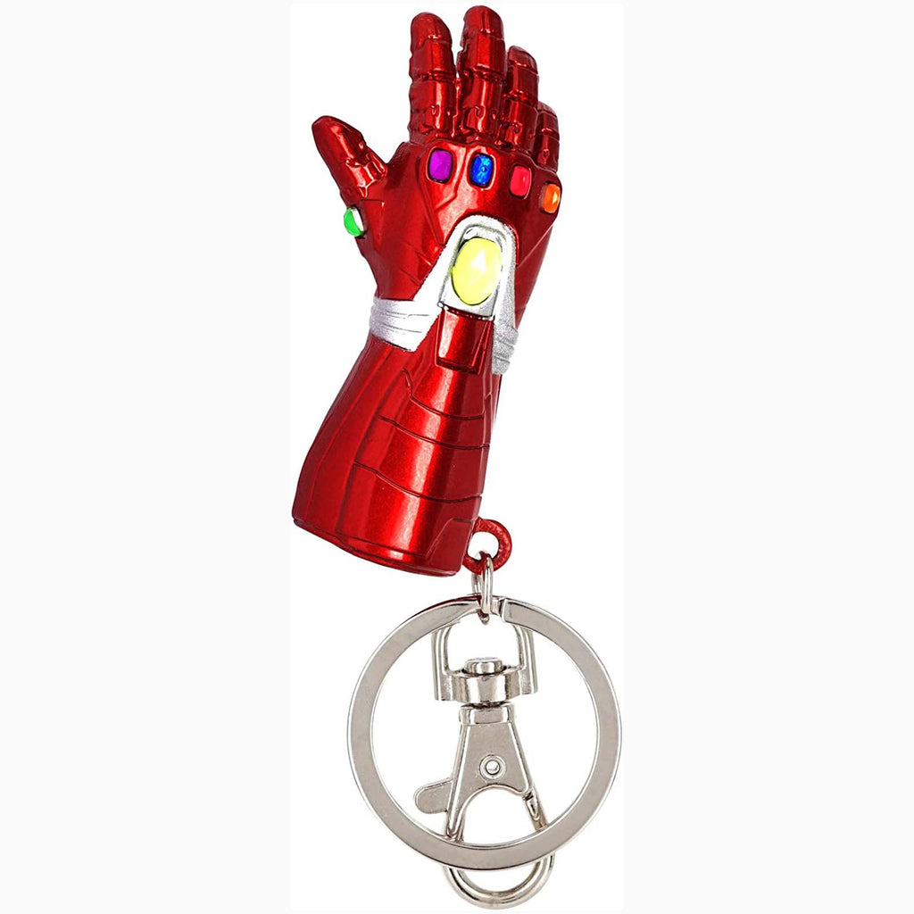 Marvel Avengers Endgame Iron Man Nano Gauntlet Metal Keychain