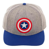Marvel Captain America Emblem Curved Adjustable Snapback Hat - Radar Toys