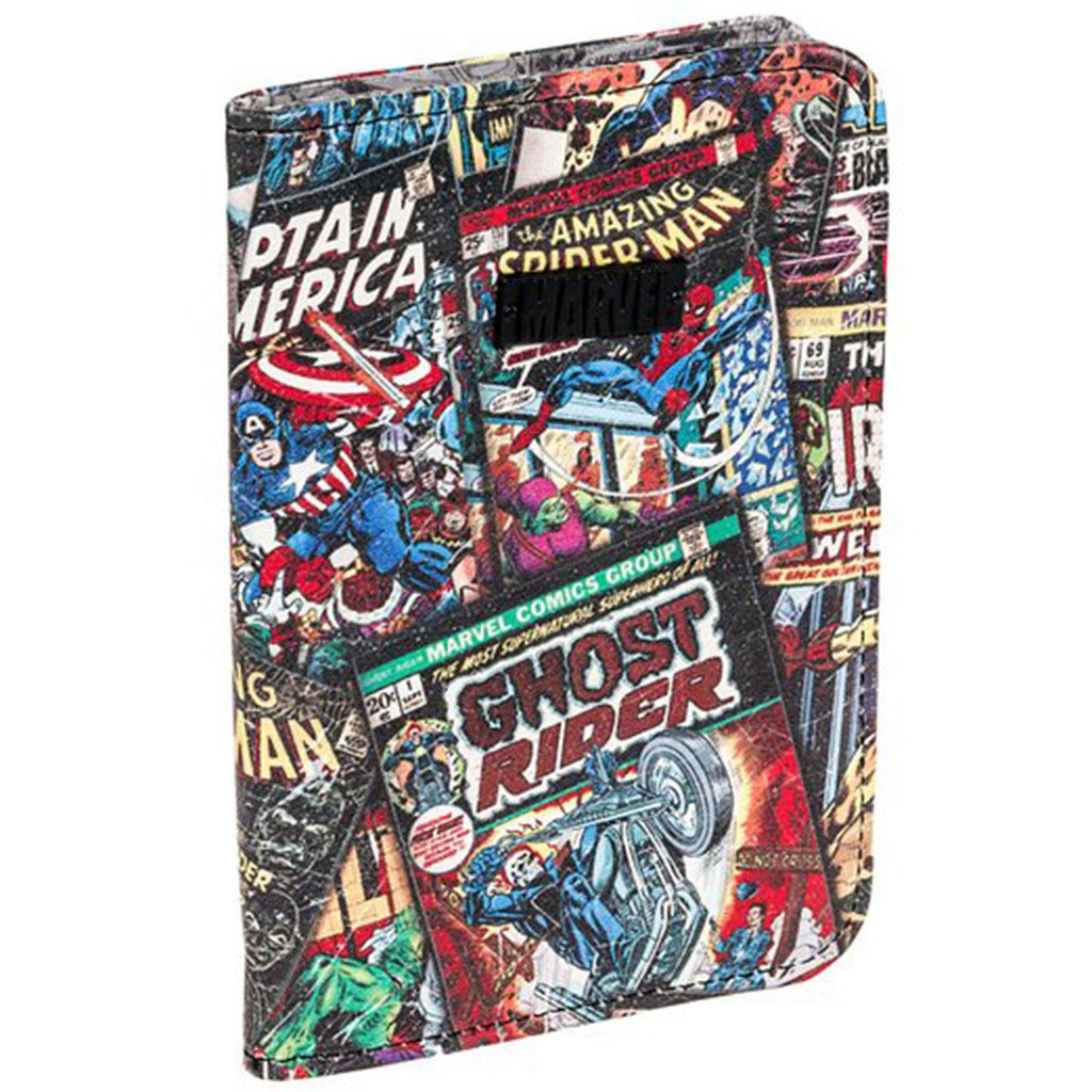 Marvel Comics Outside Comic Strip Print Passport Holder