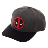 Marvel Deadpool Embossed Logo Adjustable Curved Hat - Radar Toys
