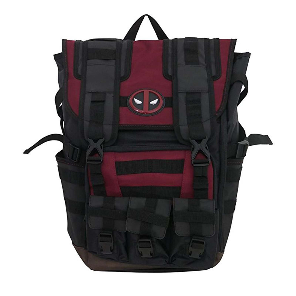 Marvel Deadpool Tactical Roll Top Backpack