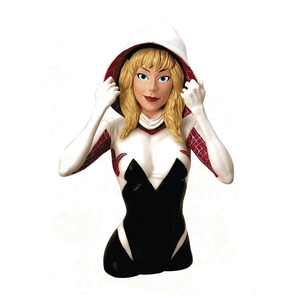 Marvel Spider-Gwen Unmasked Bust Bank