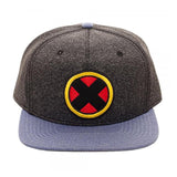Marvel X-Men Comics Logo Wolverine Cationic Snapback Hat - Radar Toys