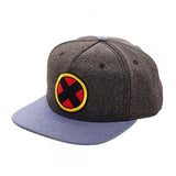 Marvel X-Men Comics Logo Wolverine Cationic Snapback Hat - Radar Toys