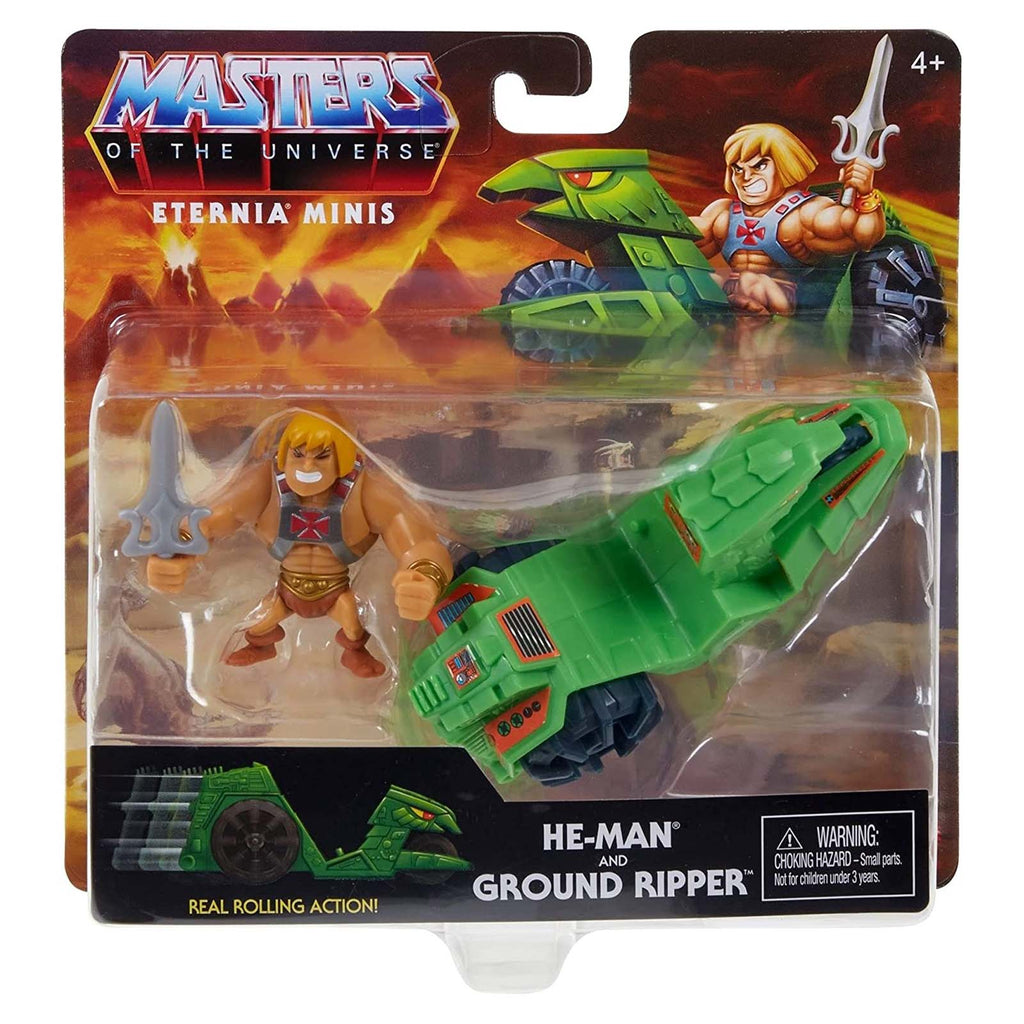 Masters Of The Universe Eternia He-Man Ground Ripper Set