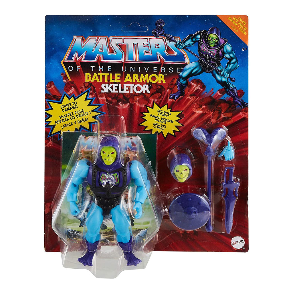 Masters Of The Universe Origins Battle Armor Skeletor Action Figure