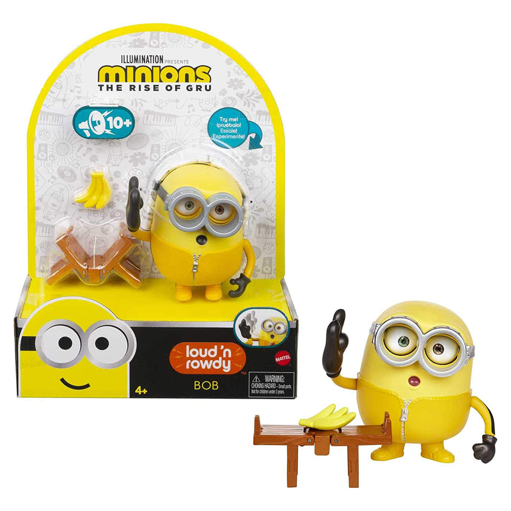 Mattel Minions Loud 'N Rowdy Bob Figure Set