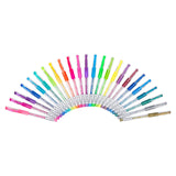 Mattel Scribble Stuff Metallic Neon Glitter 24 Count Gel Pens - Radar Toys